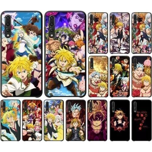 Nanatsu no Taizai Seven Deadly Sin Phone Case For Huawei P20 P30 P40 lite Pro P Smart 2019