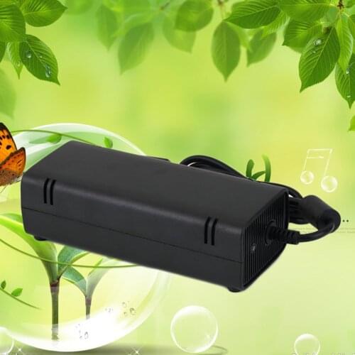 Black 135W 12V AC Adapter Power Supply Cord Charge Charging Charger Power Supply Cord Cable for Microsoft for Xbox 360 Slim