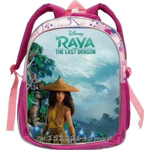 Boys Cartoon Backpacks Children School Bags Raya and The Last Dragon Kindergarten Backpack Bags birthday gift