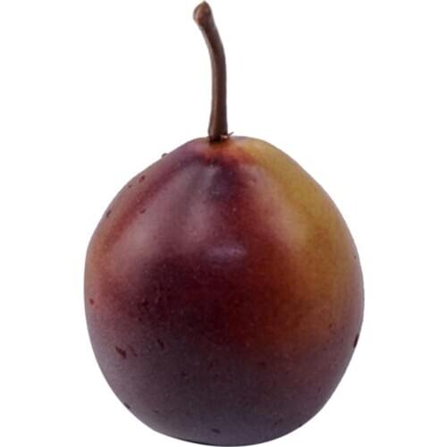 1pc Lifelike Simulation Fruit Fake Fruit Prune Decorative Creative Artificial Fruits Photography Prop Home Decor