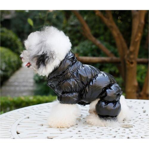 Dog Clothes French Bulldog Dog Clothes For Small Dog Winter Warm Cotton Padded Outfit Coat Jacket Pet Clothes Apparel