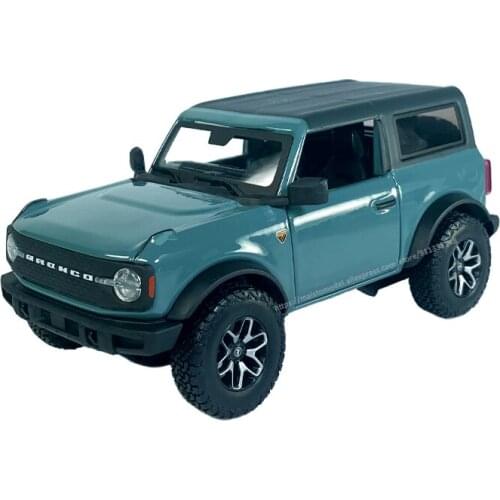 Maisto 1:24 NEW 2021 Ford Bronco Badlands Highly-detailed die-cast precision model car Model collection gift
