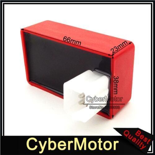 Motorcycle Red 5 Pin Ignition AC CDI Box For XR50 CRF50 50cc 70cc 90cc 110cc 125cc Pit Dirt Bike ATV Quad 4 Wheeler