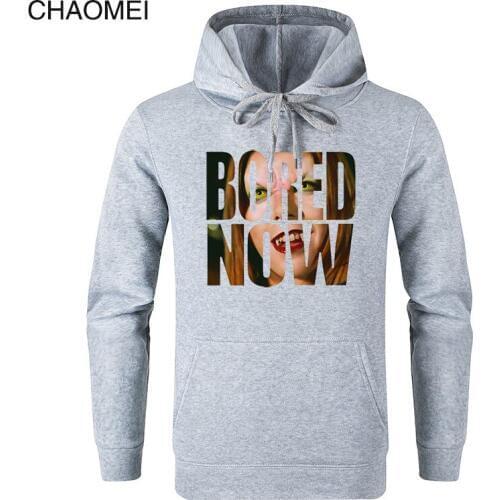Bored now Vampire Willow Print Hoodies Men/Women Autumn Winter Fleece Hoodie Long sleeve Fashion Hoody Pullove Sudadera C35