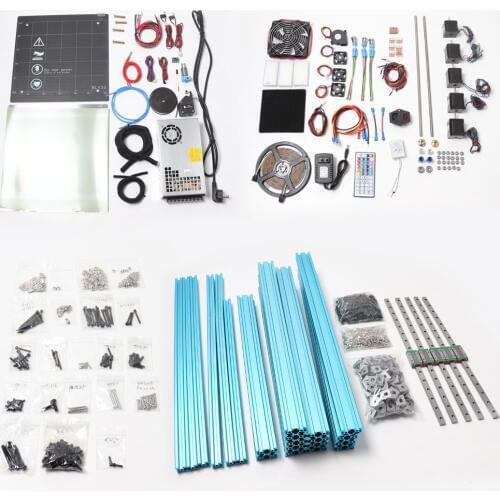 BLV MGN Cube 3d printer Lite kit, excluding mainboard and side panels Frame profile kit Genuine Hiwin MGN12H linear rail
