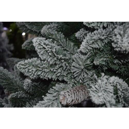 Wholesale Christmas Tree Snow Tree Market Decoration Accessories Home Decor Craft High Quality Encrypted PVC