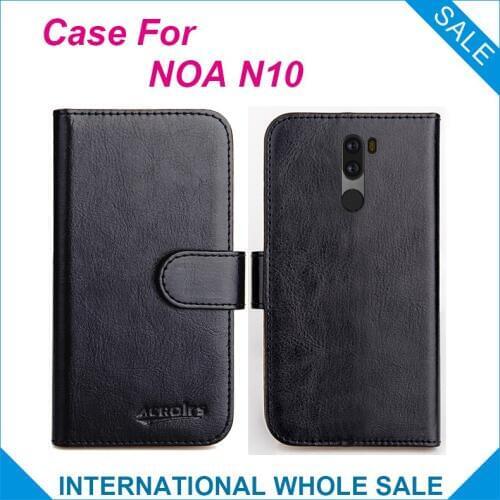 Original! NOA N10 Case ,6 Colors High Quality Leather Exclusive Case For NOA N10 Cover Phone Bag Tracking