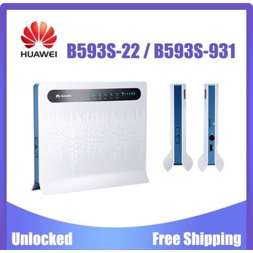 Unlocked Huawei B593s-931 / B593s-22 4G LTE CPE Industrial WiFi Router