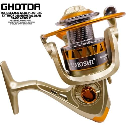 Spinning Jigging Reel Spinning reel Metal Spool 8kgs drag power carretilha de pesca