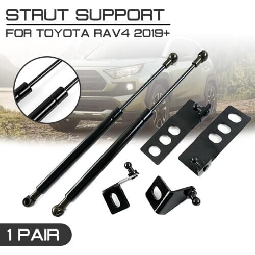 Rod Refit Bonnet Hood Gas Shock Lift Strut Bars Support Rod Hood Cover Hydraulic For Toyota RAV4 2019