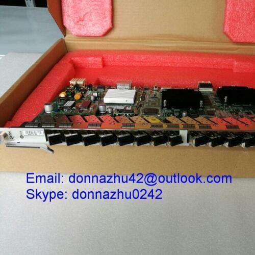 GTGH service 16-port GPON board with 16 pcs equipment GPON OLT SFP C + modules for C320 C320 best pre