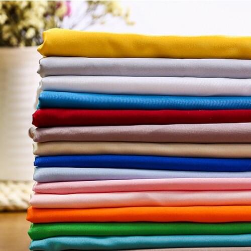 50cm*150cm 24 Colors Purple Olive Green Red Blue Grey Pink Silks and Satins Fabric Satin Color Butyl Silk Gift Box Lining Lieb