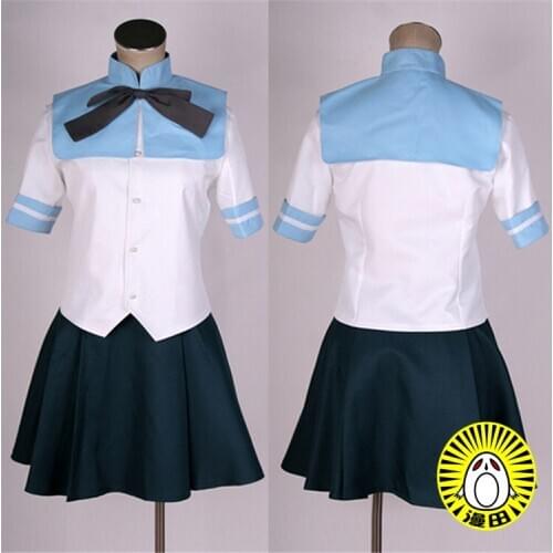 Free shipping Cartoon Anime Primo Passo Cosplay Kohinata Kanade Lolita Set Cos Woman Man Halloween Party Cosplay Costume