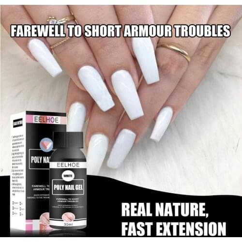 Quick-drying Nail Art Poly Extension Gel Nail Kit for Professional Use