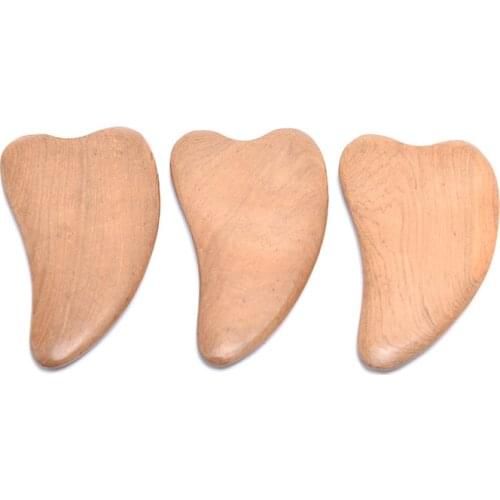 1pc Wooden Gua Sha Tool Scraping Board Massage Tool Slimming Guasha Massage Board Gua Sha Scraper Body Massage Therapy Tool