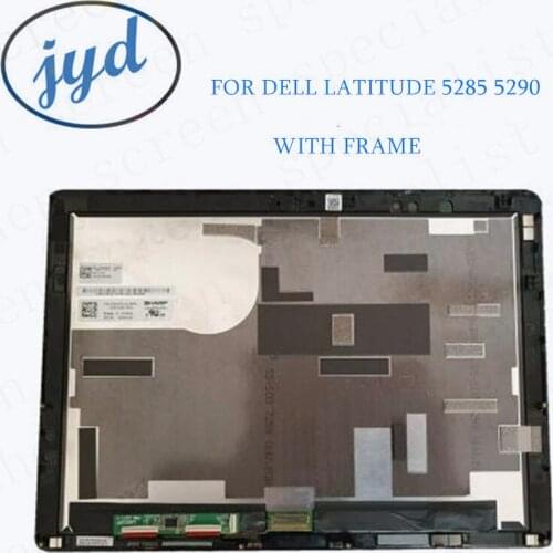 FOR DELL LATITUDE 5285 5290 12.3" 1920X1280 LCD TOUCH SCREEN ASSEMBLY 2TDV5 X8T3P 0KK8X LQ123N1JX31