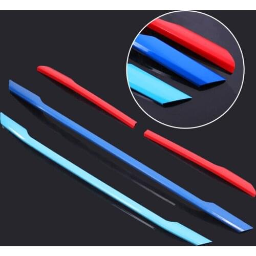 For Hyundai Tucson 2015 2016 2017 2018 Mesh trim strips modified bright strips three colors in the net color decoration