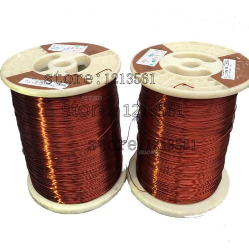 0.1 to 0.4mm QZYL-2-220 high temperature polyester enamelled round copper enameled wire 220 degrees Celsius /magnet wire