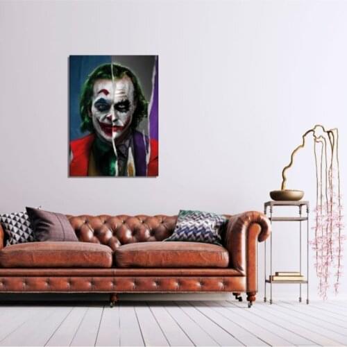 ION Canvas Table Joker Wall Decoration Fashion Table 45x65 cm