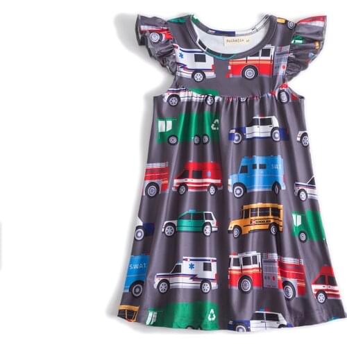 Buffalo plaid girls clothing 2 to 8 years unicorn dress christmas outfit kids winter clothes childrens boutique clothing