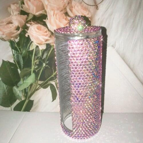 Spakly Cotton Swab Storage Box Organizer Bling Acrylic Makeup Cotton Pad Storage Boxes Cosmetic Plastic Box Bathroom Bedroom