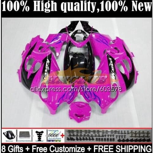 Body For SUZUKI KATANA GSXF 750 600 GSX600F 2CL.65 GSXF750 98 99 00 01 02 GSXF600 1998 1999 2000 2001 2002 Fairing Rose black
