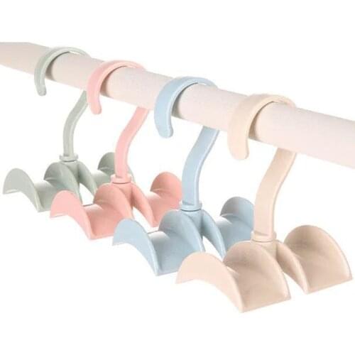 Closet Storage Hook Rotates 360 Degrees, Handbag Hanger, Closet Storage Saves Space, Suitable For Wrapping Neckbands And Scarves