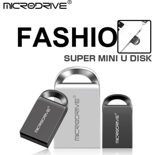 Mini Metal USB 2.0 Flash Drive 4GB 8GB 16GB 32GB 64GB Custom LOGO Pen Drives Gifts Memory Stick 100% Real Capacity U Disk