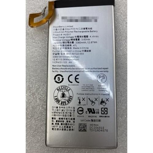 HST 3410mAh HUSV1 Mobile Phone Battery for Blackberry Priv RHK211LW STV100-1 2 3 BAT-60122-003
