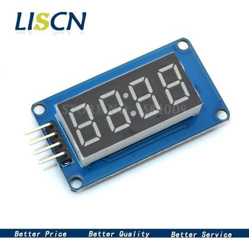 TM1637 LED Display Module For Arduino 7 Segment 4 Bits 0.36Inch Clock RED Anode Digital Tube Four Serial Driver Board Pack