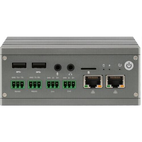 N4200 Vision Controller Visual Industrial Computer IPC 2-way Light Source Control 2USB3. 0 Camera 3 Gigabit Network Port 8DIO