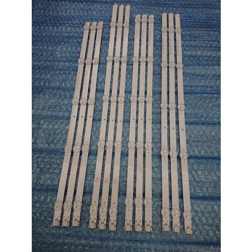 New kit) 12 PCS LED strip Replacement for LG 50LN5600 6916L-1272A 6916L-1241A 6916L-1273A 6916L-1276A 1272A 1241A 1273 1276A