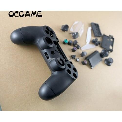 OCGAME 10sets/lot For PS4 Pro 4.0 Camouflage Shell Skin Replacement For JDS 040 Controller Shell Case Cover with full buttons