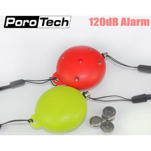 Wholesale 50pcs/lot 120db anti-wolf personal safety alarm keychain emergency panic alarm for women kids and students