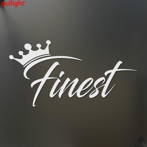 Finest Sticker Crown Racing JDM Funny Drift Car Window Decal