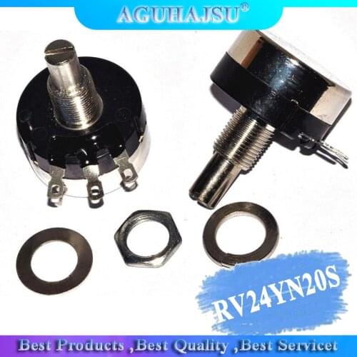 RV24YN20S single turn carbon film potentiometer B102/B202/B502/B103/B203/B104 1K 10K