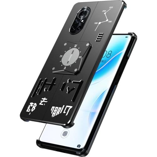 Shockproof Metal Armor Phone Case For Huawei Nova 8 6 5 Pro Nova5 Nova6 Case Aluminum Cover Coque For Huawei Nova8 Pro Funda