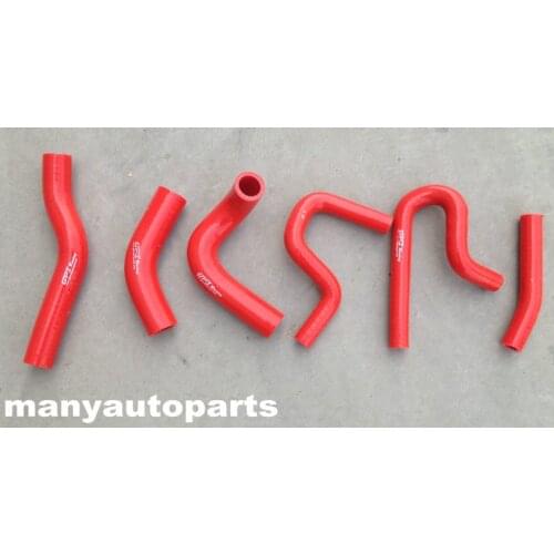 Silicone radiator heater hose for Suzuki Jimny 1.3 M13A 2000-2011 Red