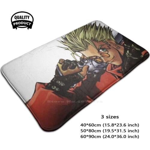 Vash Cool Design 3D Household Goods Mat Rug Carpet Foot Pad Vash The Stampede Vash Stampede Nicholas Nicholas Punisher Trigun