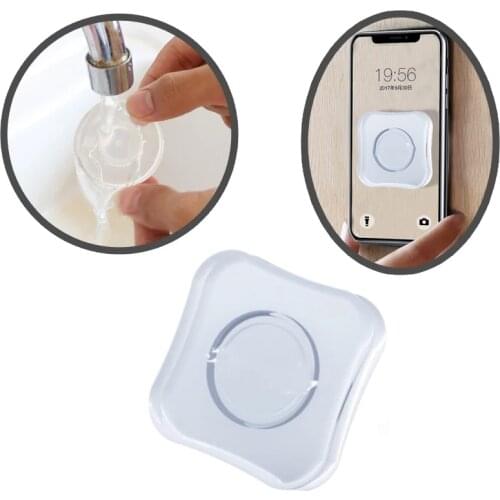 Magic Nano Stickers No Trace Magic Nano Casual Paste Rubber Pad Wall Stickers for Kitchen Car Phone Holder Gel Paste Phone Stand