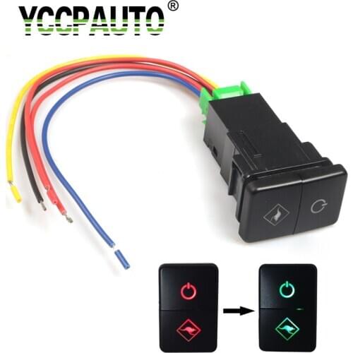 YCCPAUTO 1Pcs 5 Pin Dual ON-OFF Buttons Car Fog Lights Switch For Mitsubishi Eclipse Cross/Outlander For Toyota Carola/YARIS/RV4