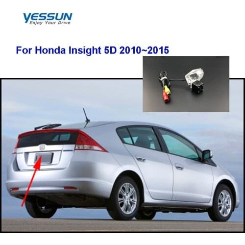 Yessun HD CCD Night Vision Car Rear View Reverse Backup Camera Waterproof For Honda Insight 5D 2010~2015