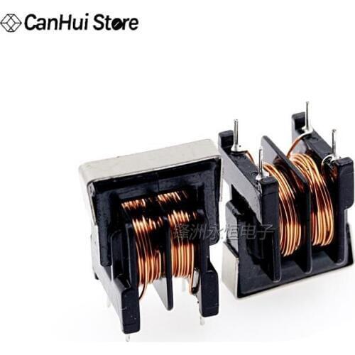 2PCS UU16 10mH 0.5 Wire Diameter 3A UF16 Filter Inductor Power Supply Common Mode inductor Choke Coil 10*13