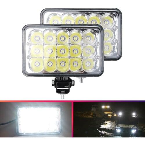 5inch 45W led light bar car spotlight for Offroad Truck Tractor Boat Excavator SUV ATV 4WD 4x4 led work lamp accessories12V 24V