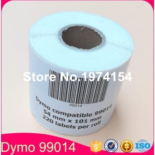 80X Rolls Freight Printing dymo99014 ( dymo compatible labels 99014 ) 101mmx54mm heat sensitive paper 99014 DYMO99014 DYMO 9901