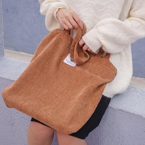 Big Capacity Shopping Bag Female Canvas Cloth Shoulder Bag Environmental Storage Handbag Reusable Foldable Eco Grocery Totes