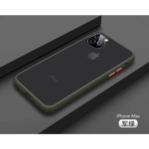 For Apple iphone 11 Pro Max Case Hard PC Transparent Matte Protective Back Cover case for iphone XS Max XR 6 6S 7 8 Plus