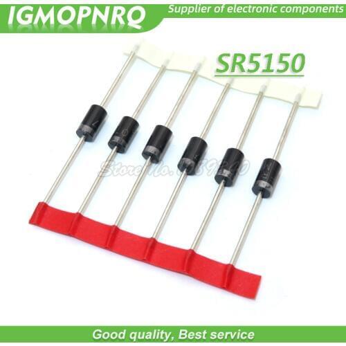 10pcs SR5150 SB5150 MBR5150 Schottky diode 5A 150V IGMOPNRQ