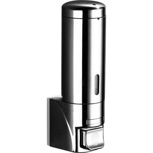 Liquid Soap Dispenser Wall Mounted Bathroom Hotel Shampoo Lotion Soap Dispenser Stainless Steel Hand Soap Dispenser Bottle