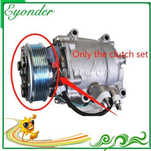 A/C AC Air Conditoning Compressor Electromagnetic Magnetic Clutch Pulley for Honda CIVIC 1.7 L4 Gas 38810PLMA12 38810-PLM-A12